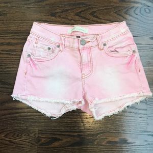 Light Pink Jean Shorts Size 24
